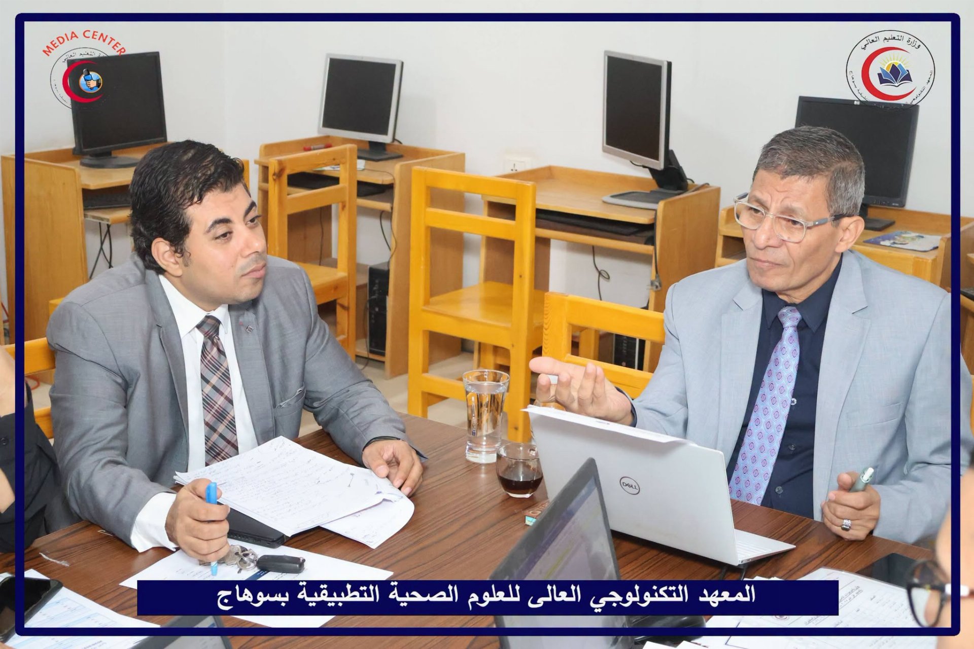 الاجتماع الاسبوعي لوحدة ضمان الجودة